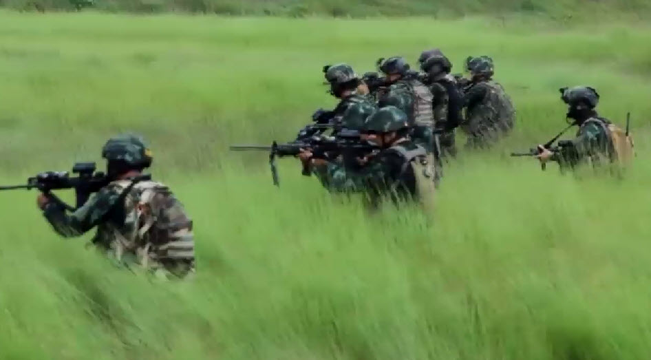 Ranger Special Force Army Demonstration with Special Operations a Direct Action