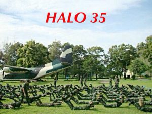 กระโดดร่ม Halo35