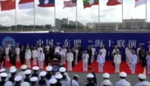 Southeast Asian navy forces begin first joint exercises with China