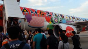 รอขึ้นเครื่องบิน แอร์บัส A320