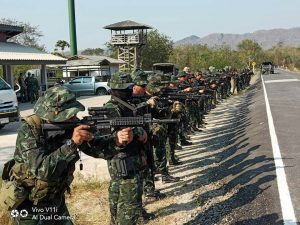 ทีมฝึกร่วมไทย-สหรัฐ รหัส Balance Torch ฝึกยิงปืนทางยุทธวิธี