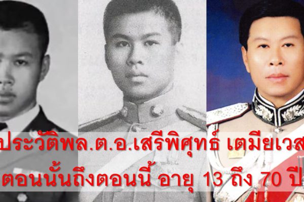ประวัติ พล.ต.อ. เสรีพิศุทธ์ เตมียเวส